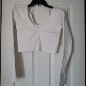 Nike drifit long sleeve crop